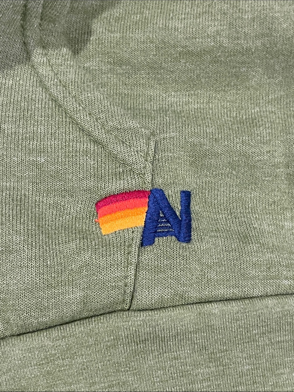 Aviator Nation All Seasons Circle Zip Hoodie - Unisex - Palm - Picture 15 of 16